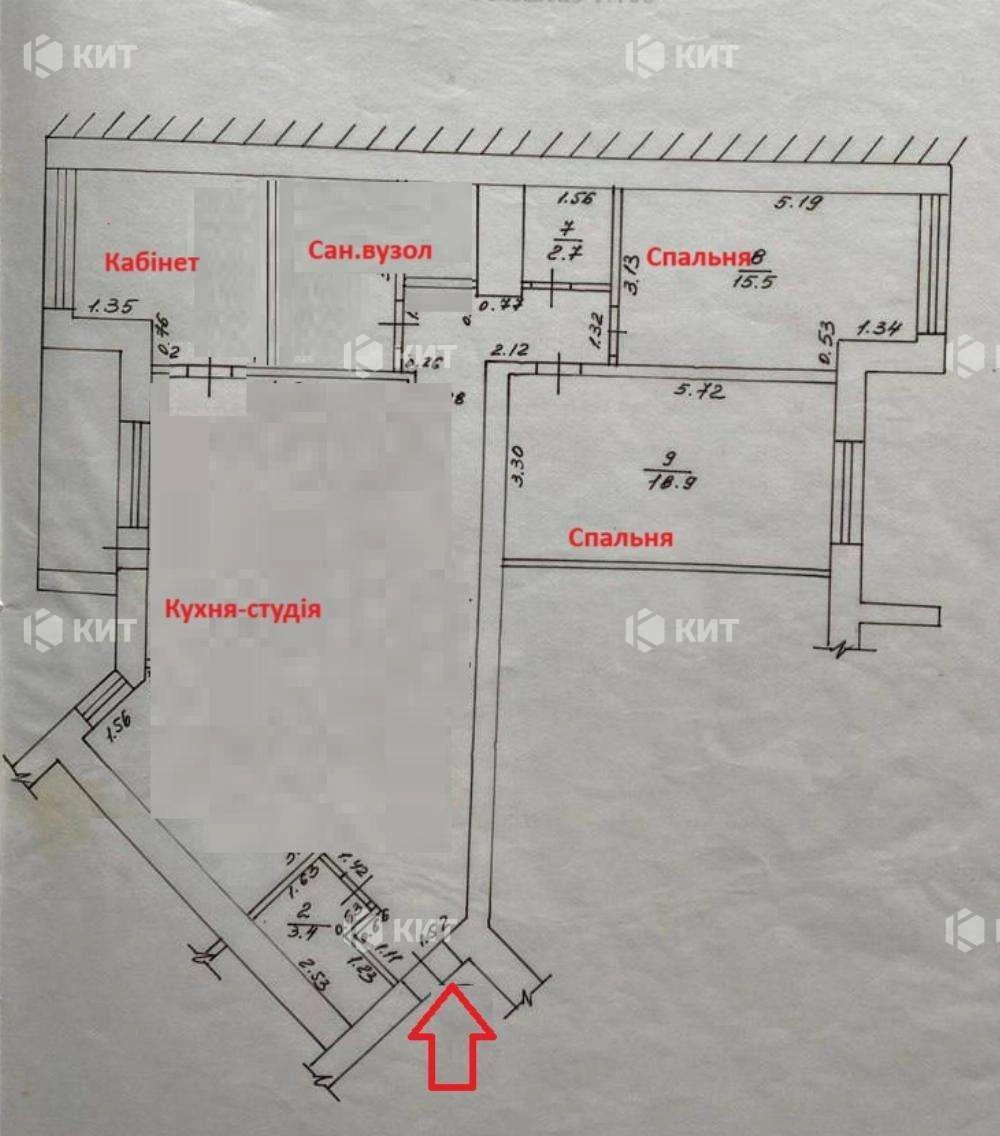 Продажа квартиры, Харьков, Южная, Центр, рынок, 120 м²