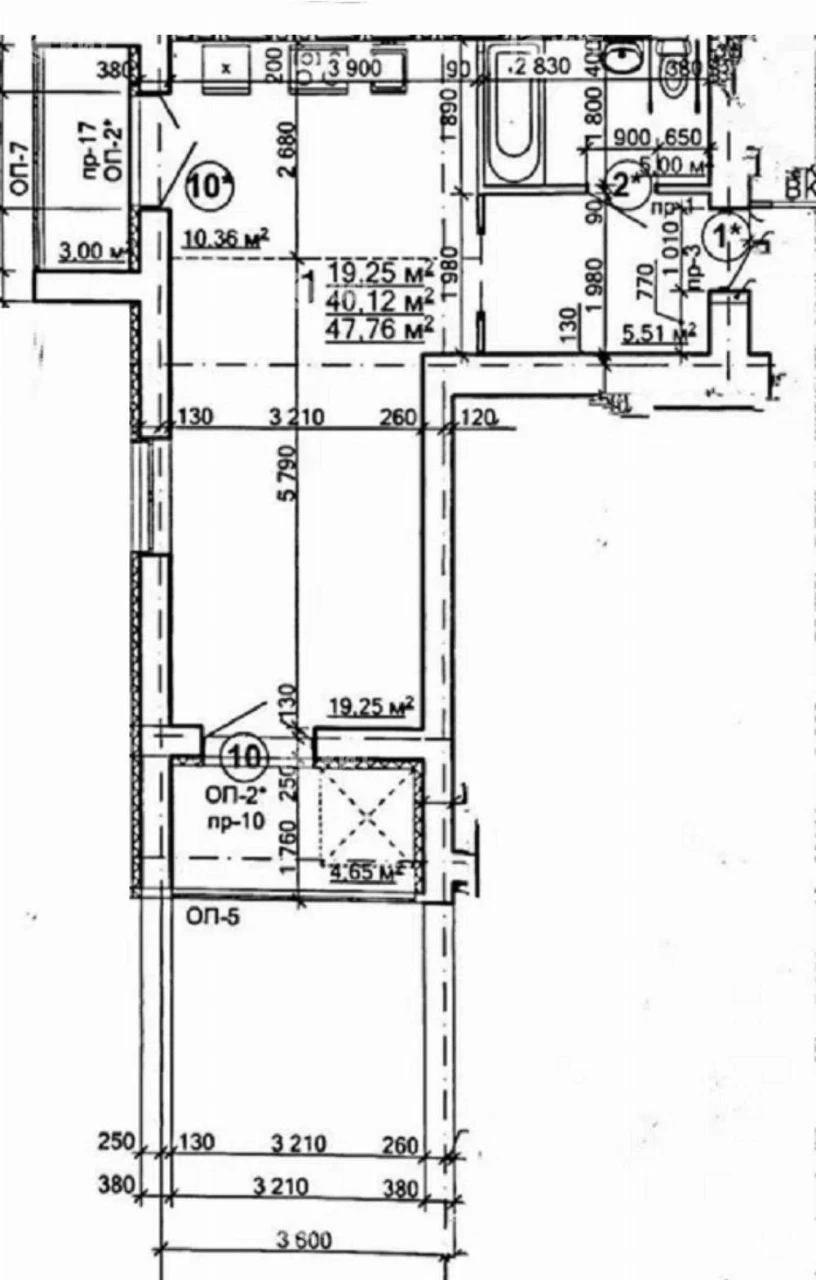 Продаж квартири Харків, Малишева, 47 м²
