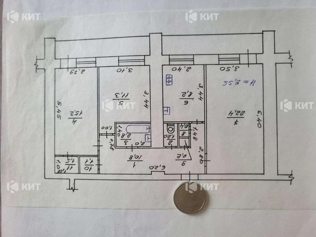 Apartment for sale, Kharkov, Sport. Gagarin, 84 sq.m.