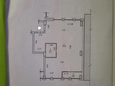 Apartment. 93-ya Cholnolyarskaya Brigada Street, Dnipro