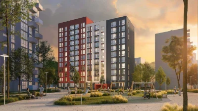 1-bedroom apartment in complex Evening, 36.4 sq m