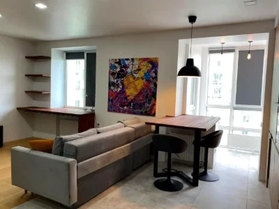 Rent 1-bedroom apartment 46.8 m² 12th floor
