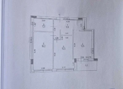 Sale of a 2-bedroom apartment in the Park Land complex