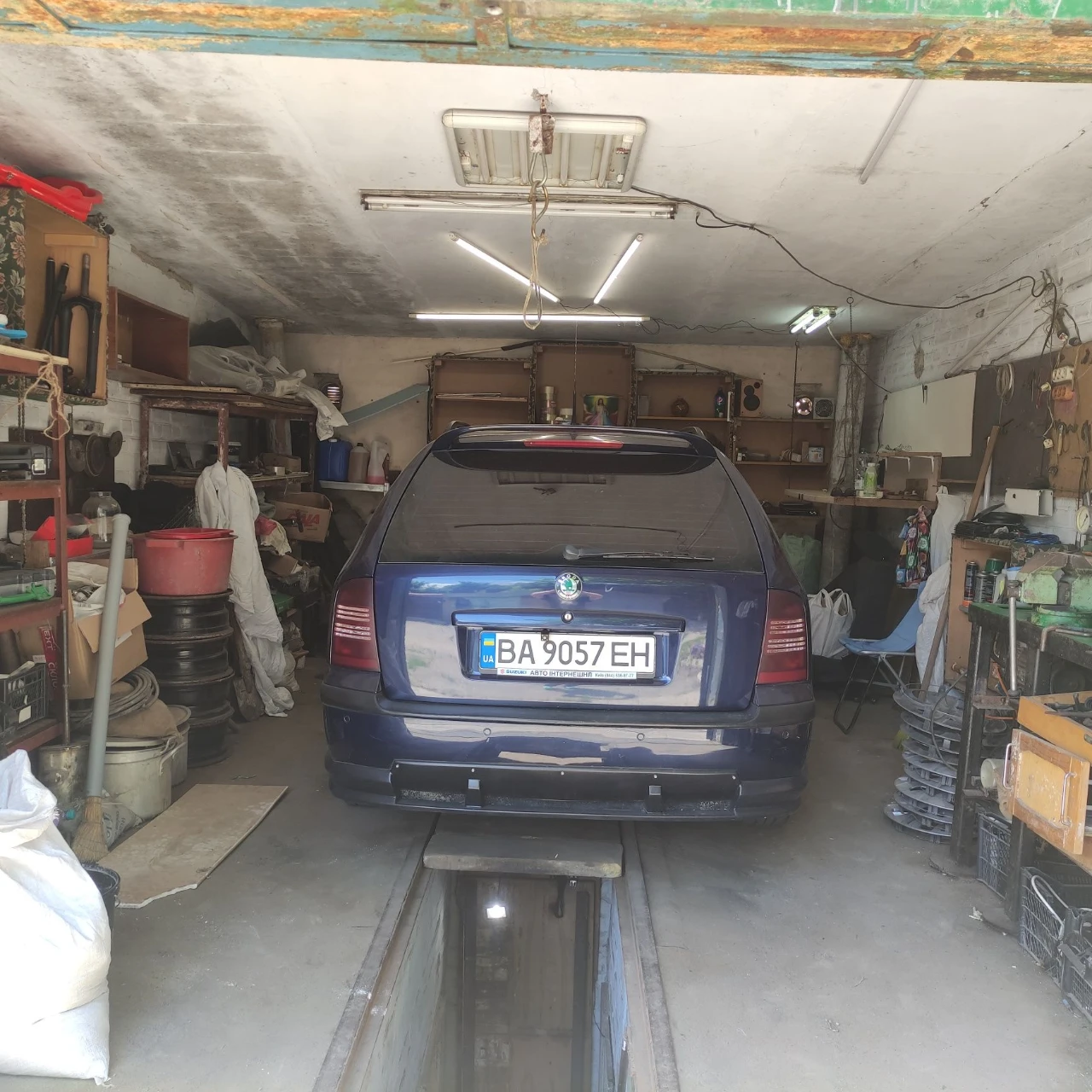 Garage in the city center