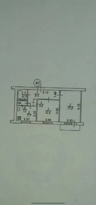 For sale: 2 room apartment, 51.52 sq. m. Radio street. From the owner