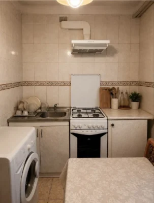 Sale of a 1-room apartment, Entuziastiv Street, 2nd floor/5th floor, good condition!