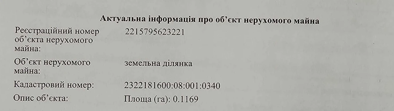 Land plot 12 acres, Borodinsky microdistrict, elite settlement F