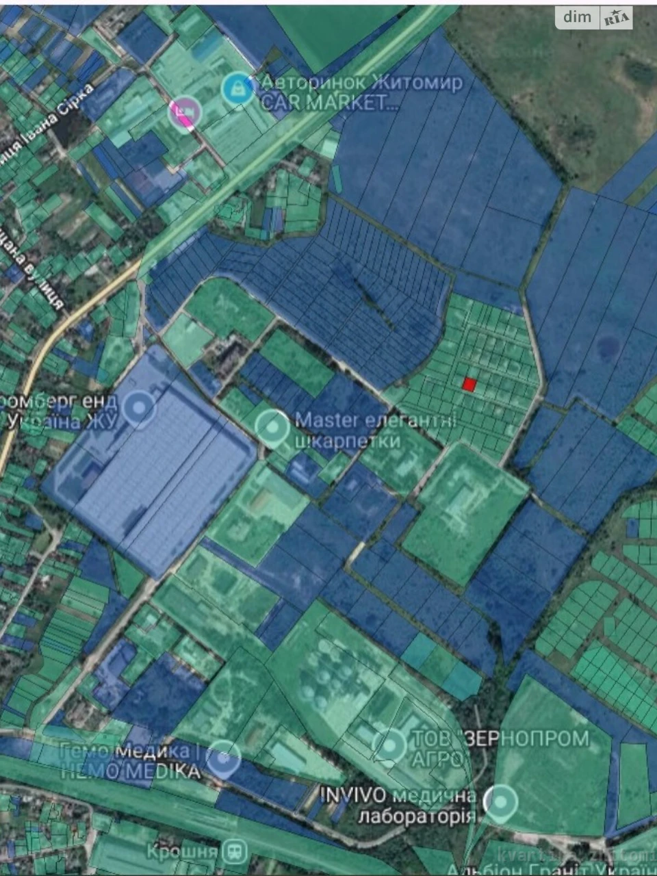 Land for residential construction, Korsnya