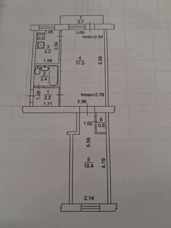For Sale: 2-room apartment, Kyiv, Holosiiv, Burmistenka Street, 13