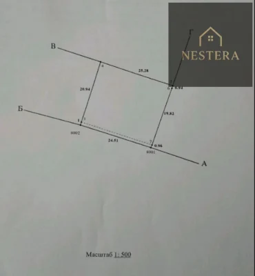 Sale of a plot of land in the Shхта microdistrict