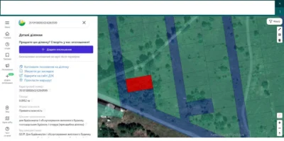 Land for sale near the lake