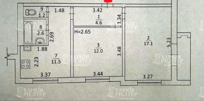 7m 2 квартира метро Масельского Новые дома ХТЗ Индустриальны