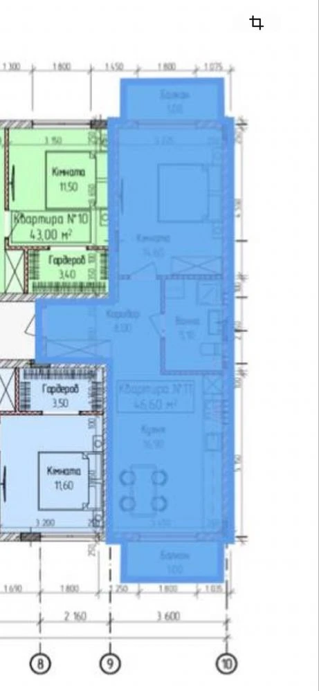 Apartment in ЖК Садовий, New Building