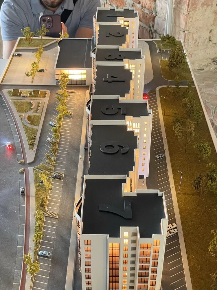 Просторная 1-комнатная квартира 47,2 м² с гардеробной и балконом