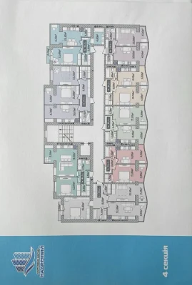 2-кімнатна квартира 61.5 м² з 2 лоджіями та гардеробною