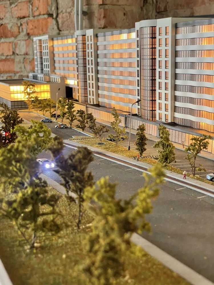 3-кімнатна квартира 81.5 м² з 2 санвузлами, лоджією та гарде