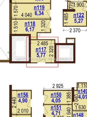 2-комнатная квартира, 69 м.кв.