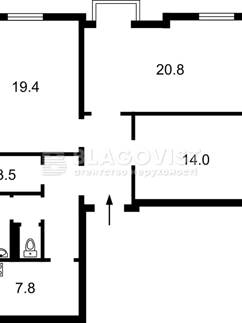 Apartment for Sale in Pecers'k