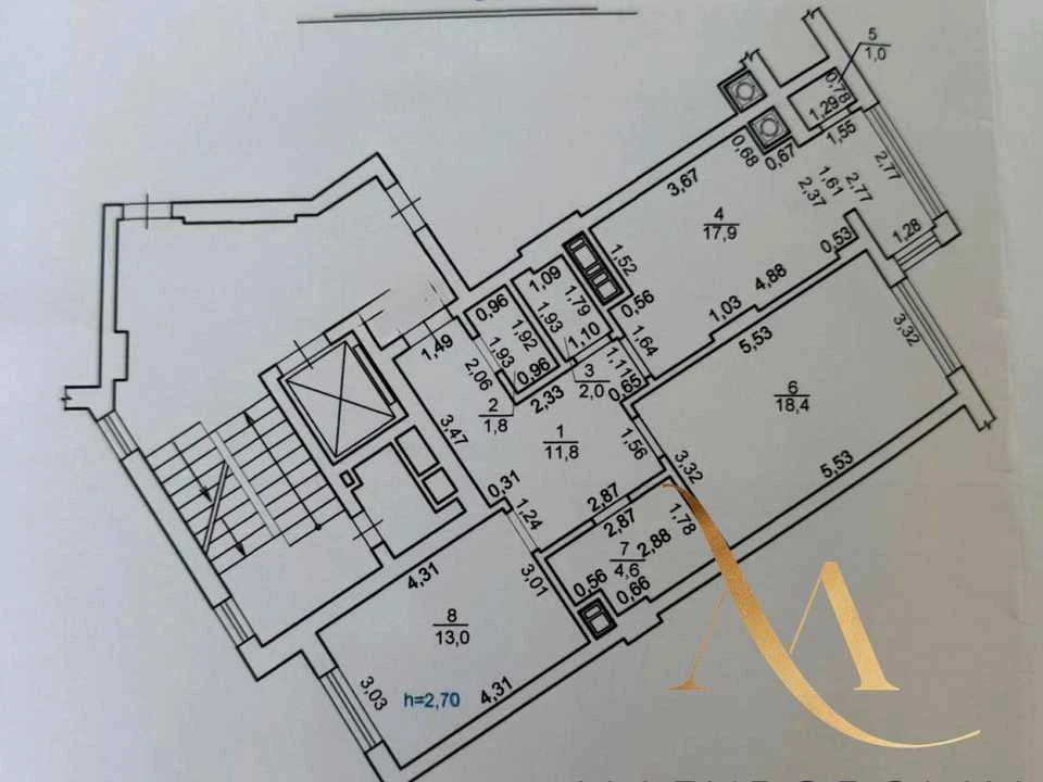 Apartment. Karl Miklosha st., Lviv