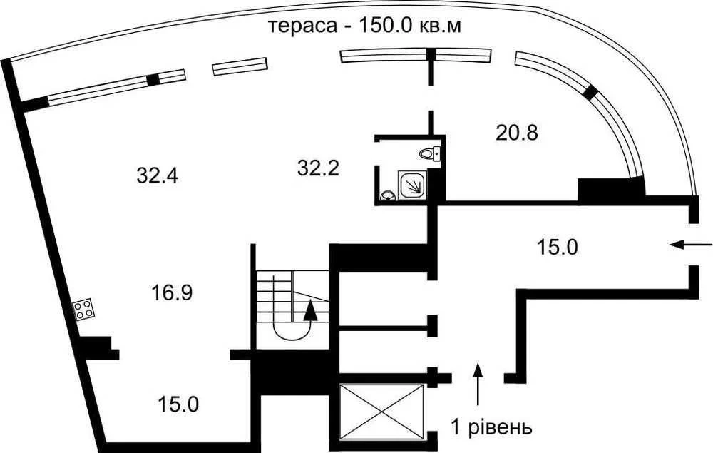ТОП! Видовий Пентхаус VIP-рівня + Тераса Івасюка 2д | Оболон