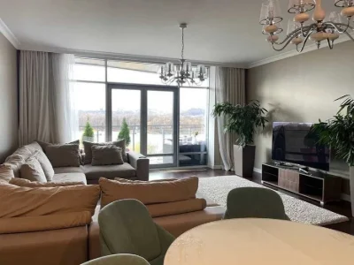 Вид на Дніпро! Унікальна 3-кімнатна квартира 118 м2 в ЖК "Riviera Riverside"