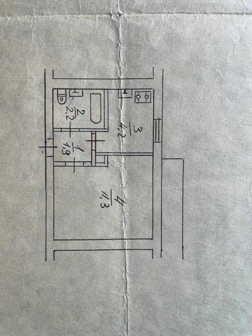 1-bedroom apartment near the Lesova metro station (10 minutes walk), Vasyl Ivaniasa st.