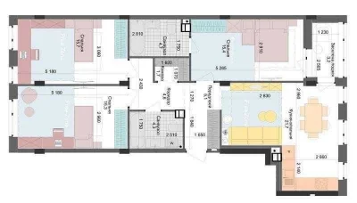 Sale of a 3-room 99 sq.m apartment in the Respublika residential complex, Kysstykovych Street 6, Terem