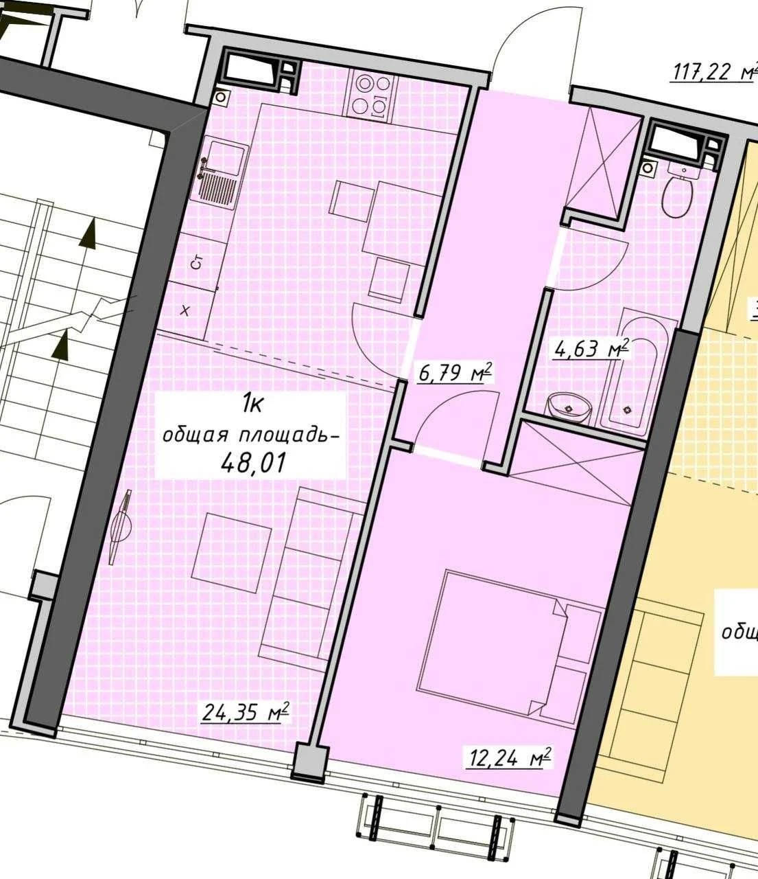 Apartment in ЖК Атмосфера. Arcadia. Odessa