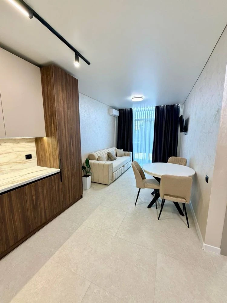 Sale of a one-bedroom apartment on the 2nd floor with a terrace, St. Zag