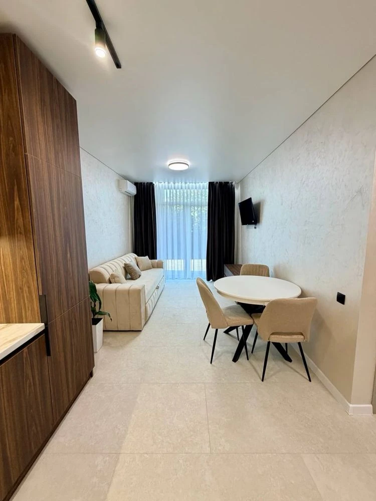 Sale of a one-bedroom apartment on the 2nd floor with a terrace, St. Zag