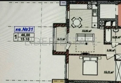 Sale of a modern 1-bedroom apartment | Residence "B4" | Uzhhorod