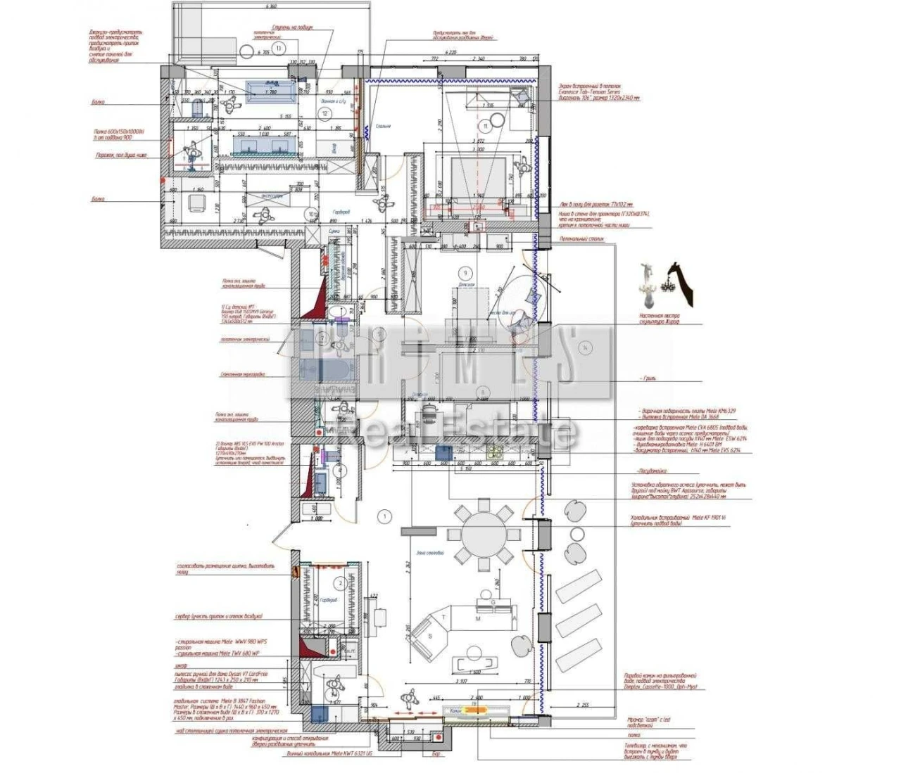 No Commission Sale of a New 5-Bedroom Apartment 265 sq m, Renovated, Lesya Ukrainka
