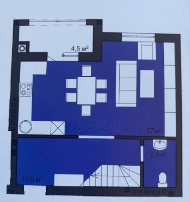 ‼️Продається 2-кімнатна квартира в новобудові‼️85 м², чердак/20 м² в подарунок
