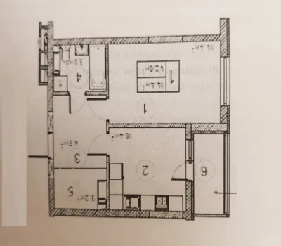 For Sale, one-bedroom apartment (41 m²) in Kyiv, Dniprovsky District