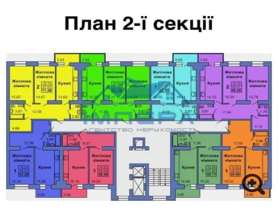 2-х кімнатна квартира в новобудові р-н Зигіна