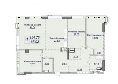 Apartment for sale, ЖК Новопечерські Липки, Верхогляда