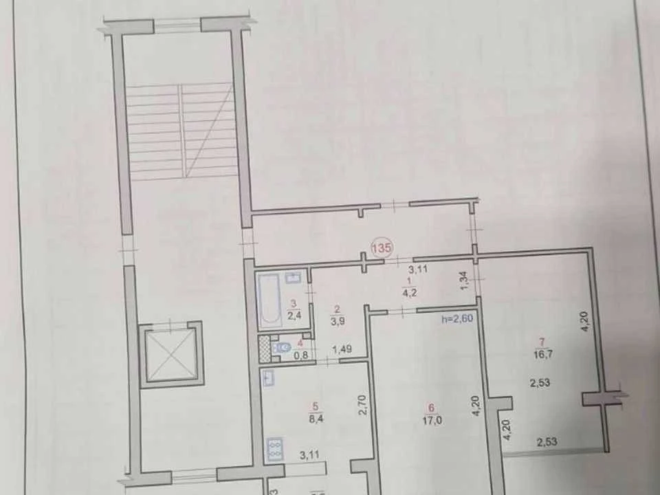 Apartment. Hayova Street, Kamianets-Podilsky