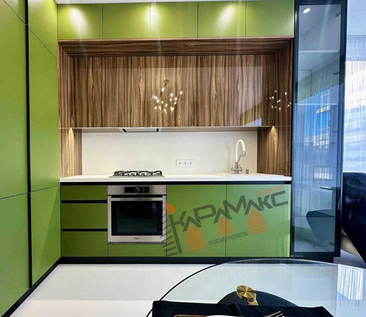 Sale of a 1-bedroom apartment with designer renovation near the park