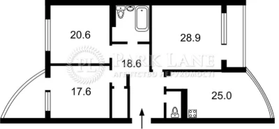 Ideal 3-bedroom family apartment with renovation