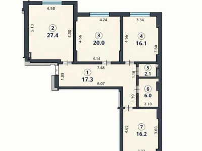 Apartment. Michael Maximovych Street, Kyiv
