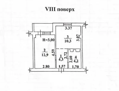 Продам 1-комнатную квартиру, Гераневая, ЖК "Пространство", р