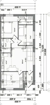 Duplex Cottage, 76 sq.m.
