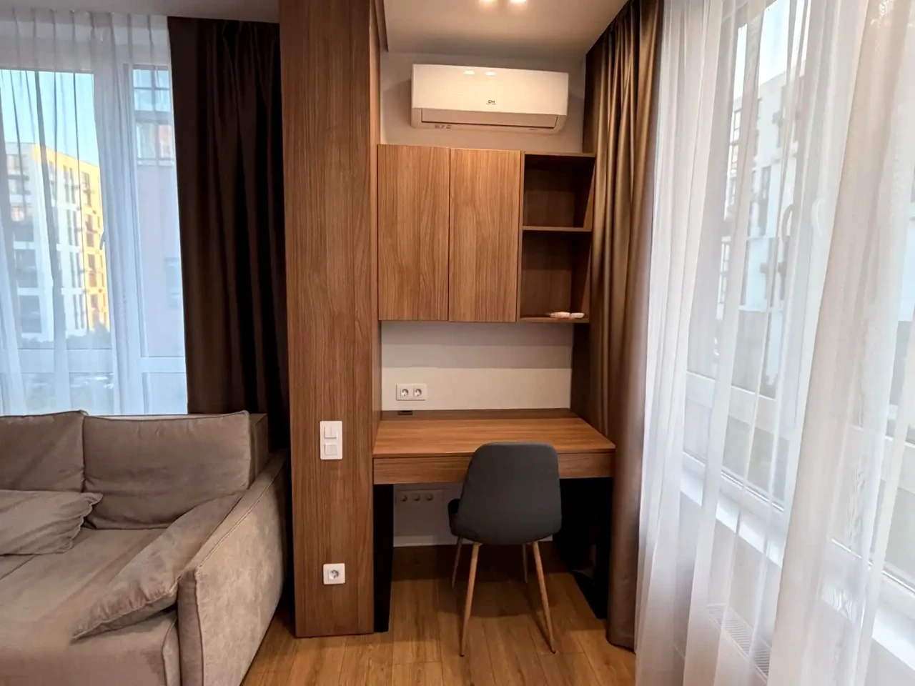 Rent 1-bedroom apartment 45 sq m, 4th floor