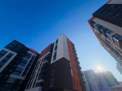 Large, completed 1-bedroom apartment in Central Park residential complex