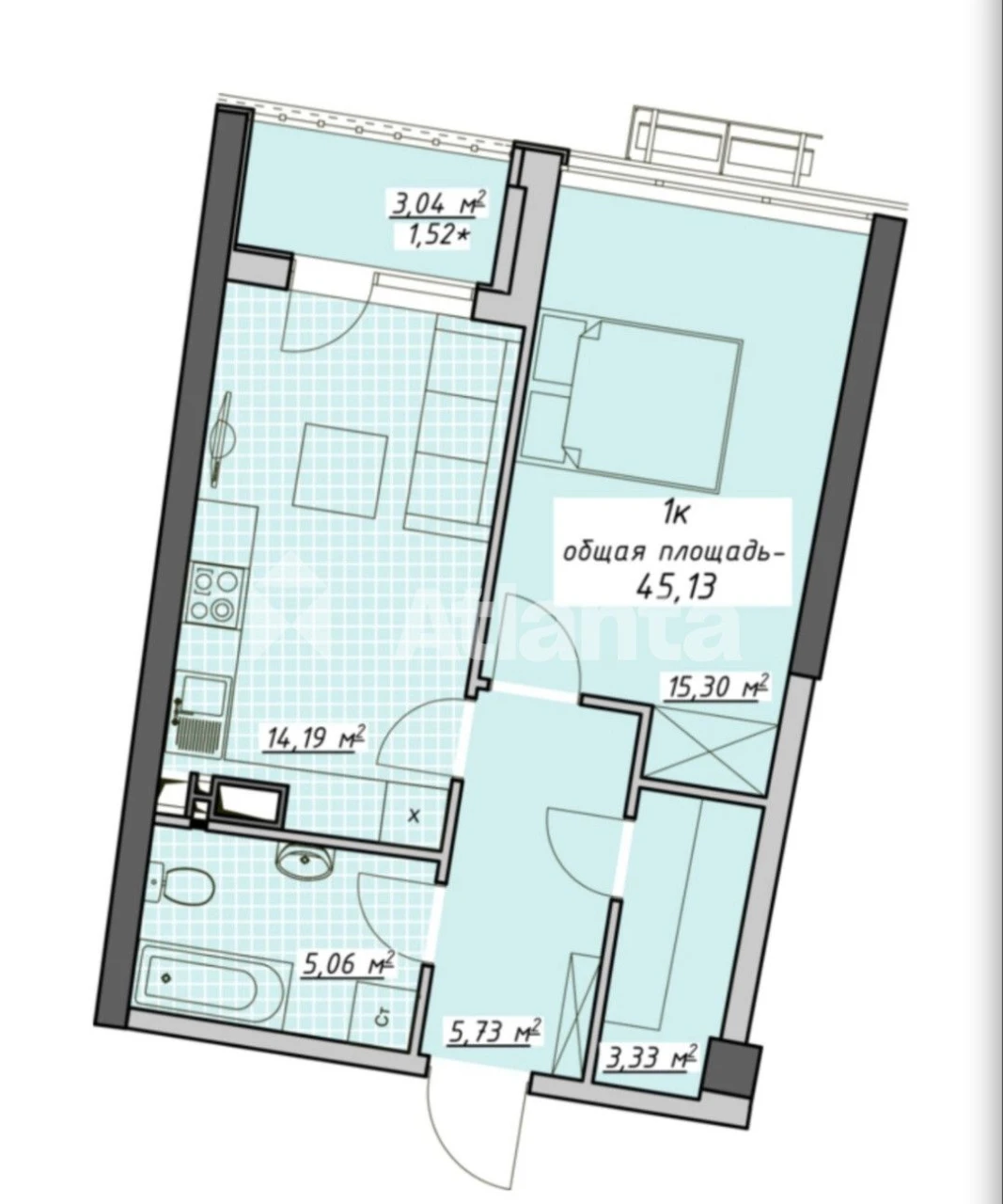 1 Apartment in Residence Atmosphere, Genuesh Arcadia, Sea view