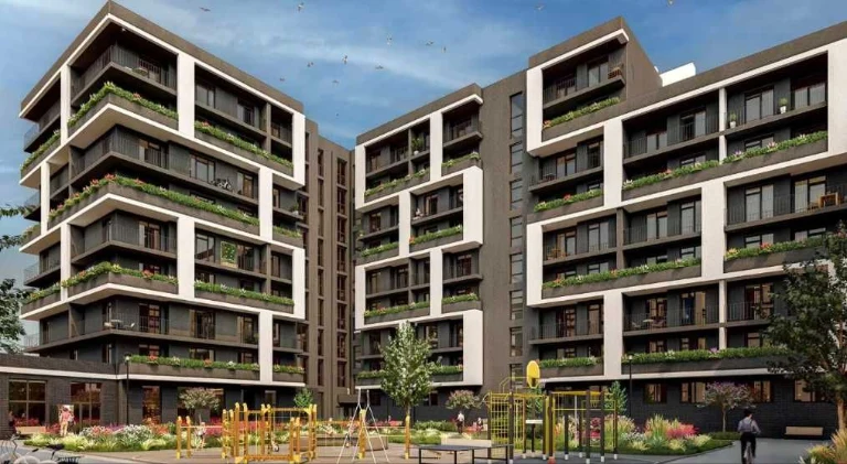 Sale of a two-bedroom apartment with a terrace in the Continent West residential complex
