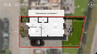 Продаж будинку в Зубрі, площа 141 м.кв