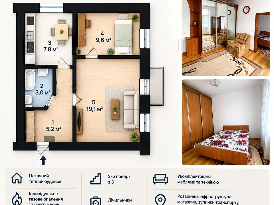 Apartment. Dubenska st, Lviv