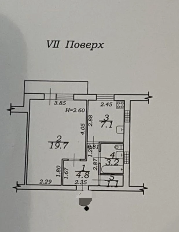 Продається 1-кімнатна квартира, 7-й эта, Люстдорфської дороги, Ярослав М.