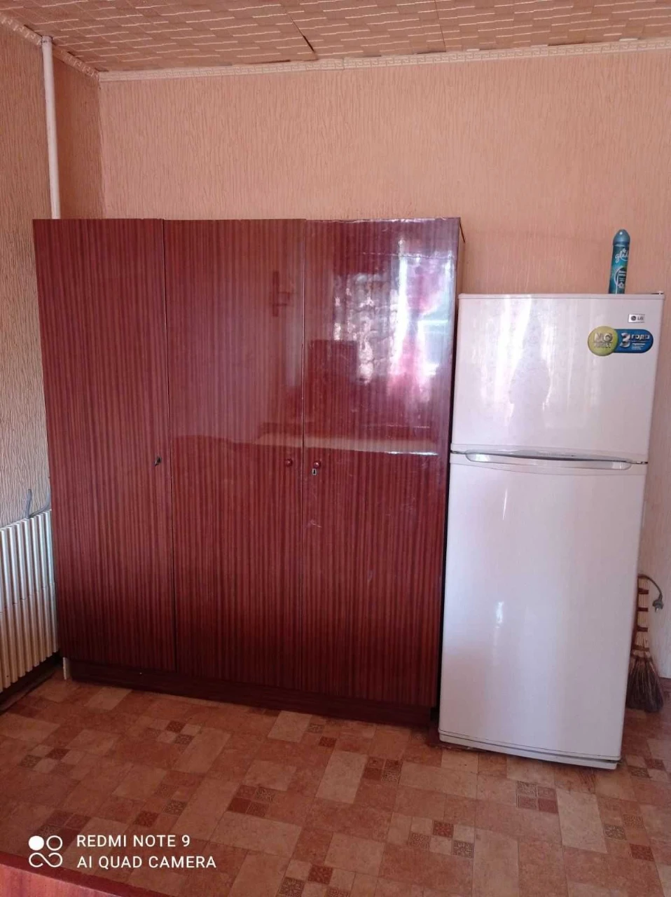 For sale, a real 3-room apartment